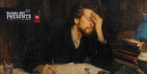técnica de desborde informativo – Cuadro The Passion of Creation de Leonid Pasternak.